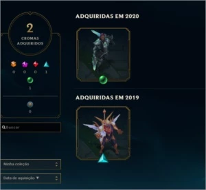CONTA LOL: COM 35 SKINS - 76 CHAMPIONS - BORDA PLATINA - League of Legends