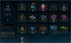 CONTA LOL: COM 35 SKINS - 76 CHAMPIONS - BORDA PLATINA - League of Legends