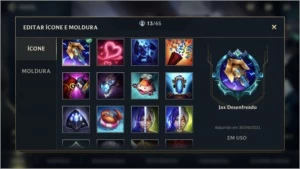 ESMERALDA I + 10 SKINS + 250 WLD CORES + 23 CAMPEÕES + PASSE - League of Legends: Wild Rift LOL WR