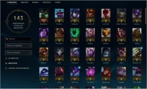 Conta League ofLegends Gol V 171 Skins - League of Legends LOL