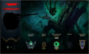 Conta LOL com todos os campeões e 145 skins - League of Legends