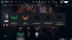 V>Conta League of Legends LOL