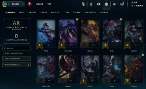 V>Conta League of Legends LOL