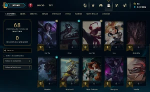 V>Conta League of Legends LOL