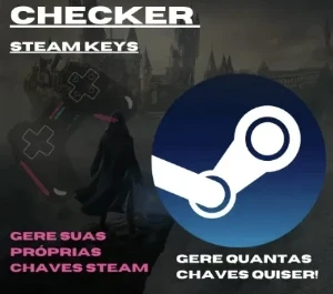 Steam - Gerador de Key Steam + Checker - Others
