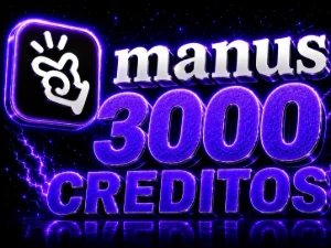 Manus AI 3K Créditos - Inteligência Artificial