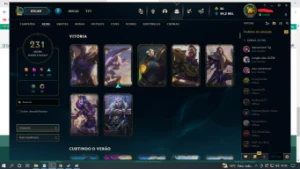 Conta League of Legends lvl 328 LOL