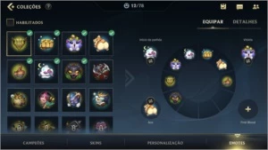 MAIN ADC: ESMERALDA III + 13 SKINS + 35 CAMPEÕES - League of Legends: Wild Rift LOL WR