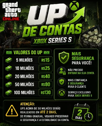 UP de conta GTA online [ Xbox Seris S ]