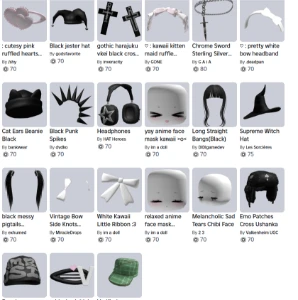 Conta Roblox feminina com korblox e valk e 110k gastos