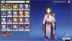 Conta Late Game Xiao, Klee, Venti, ETC ar 54 - Genshin Impact