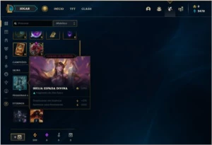 Conta platina 1 BARATA com 1 skin e 28 champs - League of Legends LOL