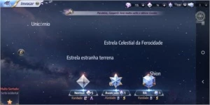 conta saint seiya awakening com Arayashiki e Shion SSA