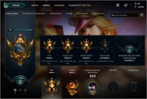 Conta Platina 700 skins All champions - League of Legends LOL