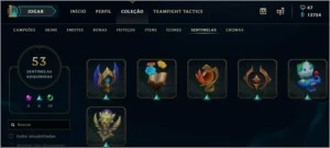 Conta Platina 700 skins All champions - League of Legends LOL