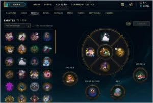 Conta Platina 700 skins All champions - League of Legends LOL