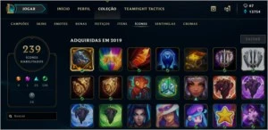 Conta Platina 700 skins All champions - League of Legends LOL