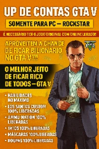 🎮🔥 UP de contas GTA V - Somente Para PC (Rockstar) 🔥🎮
