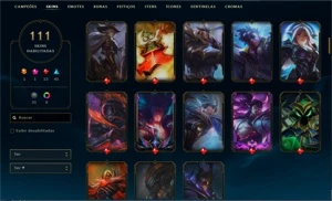 CONTA PLATINA 4 - League of Legends LOL