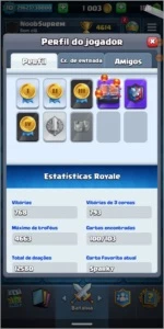 Brawl Stars com Lendária + CR com 16 Lendárias Barato