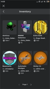 Vendo conta do roblox com mais de 10k de robux gastos