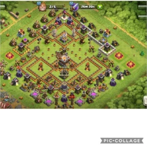 CV 11 CLASH OF CLANS  TOP COM 2 PASSES LINDA DEMAIS