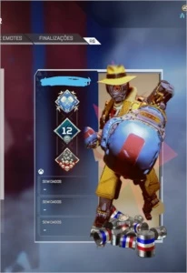 Conta apex legends, smurf herança do pathfinder plataforma X