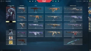 Conta Valorant imortal MMR alto MUITAS skins, faca exclusiva