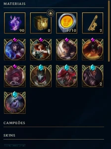 Conta league of legends LOL
