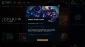 Conta lol DIAMANTE 2, 73% de WIN RATE. - League of Legends