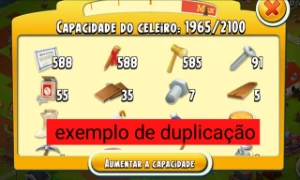 Conta Hay Day -Bug De Duplicar Itens Hay Day / Entrega Autom