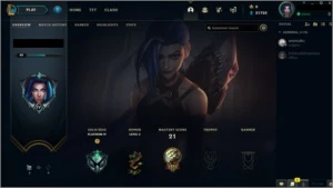 Conta smurf - Platina - League of Legends LOL
