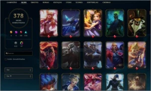 Conta league of legends Plat IV lvl 290 LOL