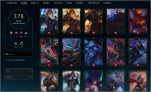 Conta league of legends Plat IV lvl 290 LOL