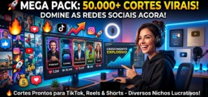🚀 O Maior Pack De Cortes Virais Do Mercado! +50 Mil Cortes - Vídeos e Cortes