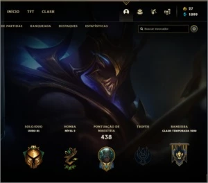 CONTA COM MAIS DE 100 SKINS - League of Legends LOL