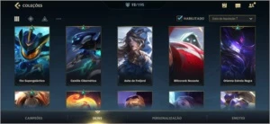 CONTA COM MAIS DE 100 SKINS - League of Legends LOL