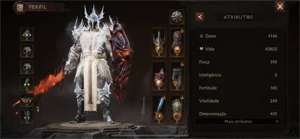 DIABLO IMMORTAL + DIABLO 3 - AKARA - TOP 1 CRUZADO PVP/RIFT - Blizzard