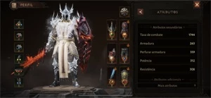 DIABLO IMMORTAL + DIABLO 3 - AKARA - TOP 1 CRUZADO PVP/RIFT - Blizzard