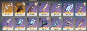 Conta Genshin Ar31 | 2x5* Yoimiya, Qiqi e 2 armas 5* - Genshin Impact