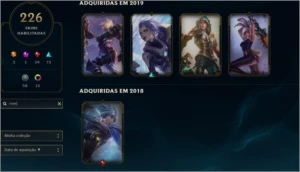 Conta de lol - League of Legends