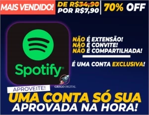 [Promoção] Spotify Plano Premium 30Dias| Aprovado na Hora! - Redes Sociais