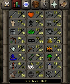 Conta Runescape Oldschool - Ironman