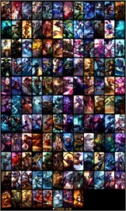 Conta Plat 4 Flex/SoloQ (128 skins) - League of Legends LOL