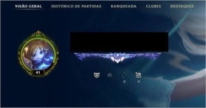 CONTA BORDA DIAMANTE TODOS CAMPEÕES 53 SKINS - League of Legends LOL