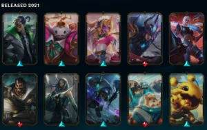 Conta De Lol Nível 538, Todos Os Campeões E Com 157 Skins - League of Legends