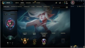 Conta lol, ouro 2, 380 skins, possui beta de valorant - League of Legends