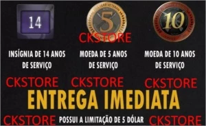 5 CONTAS STEAM COM MEDALHAS CSGO DE 5 e 10 ANOS -14/15/16/17 - Counter Strike