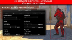 Cs2 Novo Cheat Mensal Update Setembro + Skin Changer - Counter Strike
