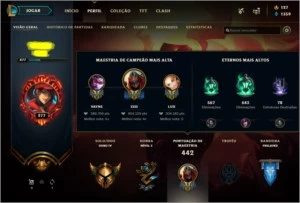 CONTA 116 SKIN + - League of Legends LOL